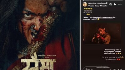 मैसा में रश्मिका मंदाना के इंटेंस अवतार ने जीता होमी अदजानिया का दिल