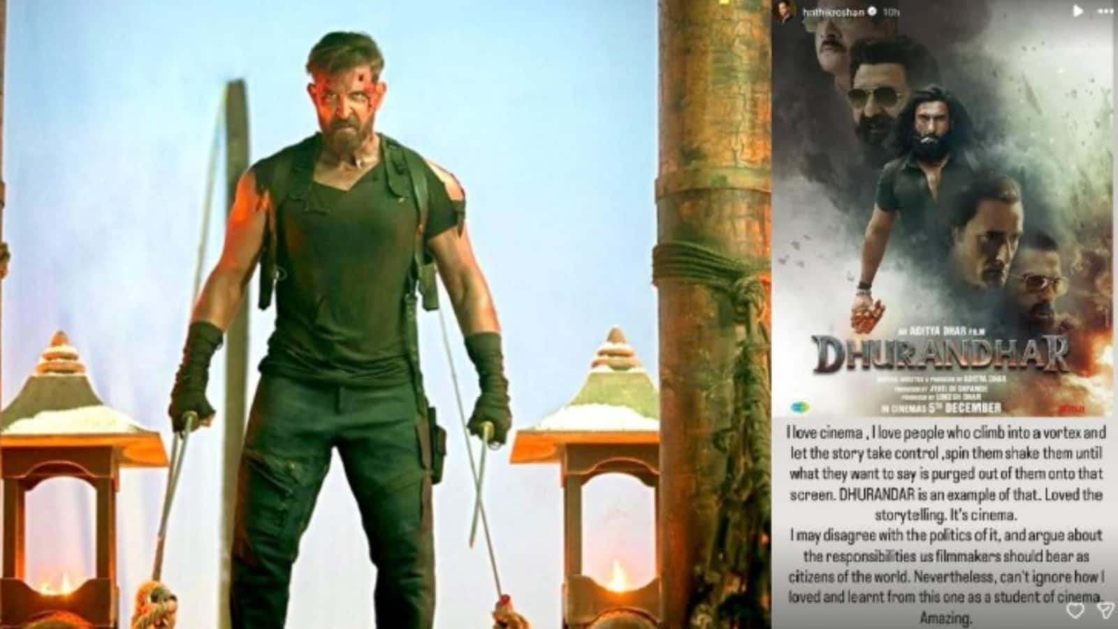 Hrithik Roshan: भले ही मैं इसकी पॉलिटिक्स से सहमत नहीं हूं, लेकिन क्या फिल्म है..., आदित्य धर की धुंरधर के मुरीद हुए ऋतिक रोशन Hrithik Roshan: भले ही मैं इसकी पॉलिटिक्स से सहमत नहीं हूं, लेकिन क्या फिल्म है..., आदित्य धर की धुंरधर के मुरीद हुए ऋतिक रोशन