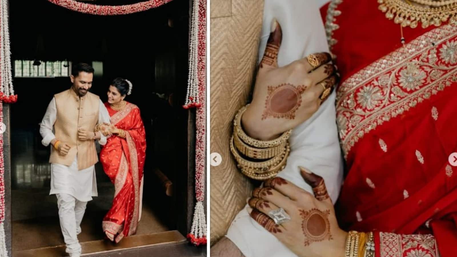 Samantha Ruth Prabhu-Raj Nidimoru Wedding: राज के नाम की मेहंदी लगाकर सज सवंरकर तैयार हुईं समांथा, इस खूबसूरत दुल्हन के चेहरे से नहीं हटेगी आपकी नजर