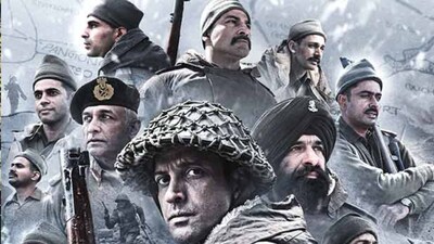 120 Bahadur:  फिल्म में फरहान अख्तर मेजर शैतान सिंह भाटी की भूमिका में नजर आते हैं। 