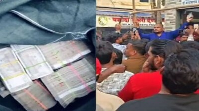 Mumbai BMC elections 2026: उल्हासनगर में एक रिक्शे से लाखों रुपये कैश मिलने की खबर सामने आई है (फोटो- न्यूज 18)