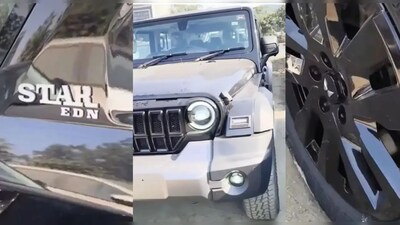 लीक हुई Mahindra Thar Roxx Star Edition की डिटेल्स