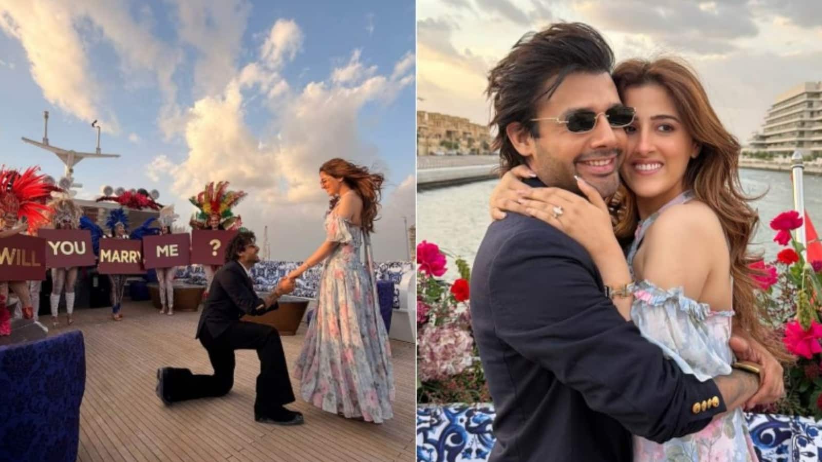 Nupur Sanon Engagement: कृति सेनन की बहन नुपुर सेनन की हुई सगाई, स्टेबिन बेन संग रोमांटिक फोटोज शेयर कर फ्लॉंट की रिंग Nupur Sanon Engagement: कृति सेनन की बहन नुपुर सेनन की हुई सगाई, स्टेबिन बेन संग रोमांटिक फोटोज शेयर कर फ्लॉंट की रिंग