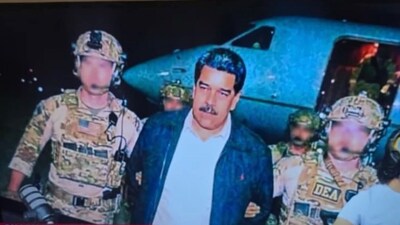 US Attack on Venezuela: वेनेजुएला के राष्ट्रपति मादुरो और उनकी पत्नी को बेडरूम से घसीटा, फिर किया गिरफ्तार!