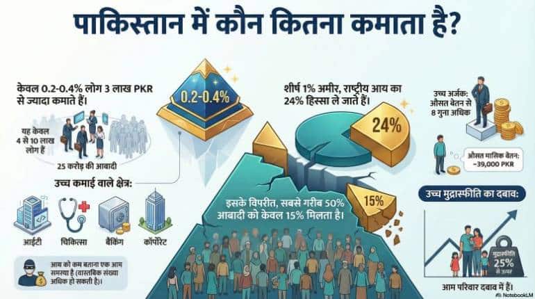 Pakistan People Income: पाकिस्तान में रहने वाले कितने लोग 1 लाख से ज्यादा कमाते होंगे? 