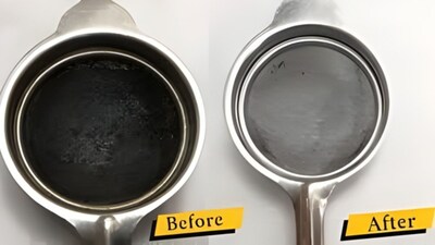 Tips And Tricks: चाय की छलनी साफ करने के लिए बेकिंग सोडा और सिरका बेहद असरदार उपाय है। 