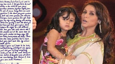Rani Mukerji's Daughter Adira Pens Heartfelt Letter for Her 30 Years in Bollywood