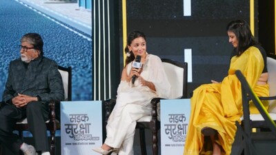 अमिताभ बच्चन से लेकर आलिया भट्ट ने सड़क सुरक्षा अभियान में की शिरकत