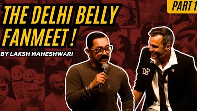 आमिर खान, इमरान खान और वीर दास के साथ 'हैप्पी पटेल' और 'दिल्ली बैली' की टीम ने फैन मीट में किया धमाल