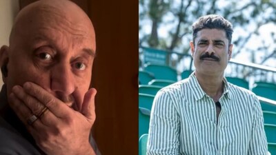 सिकंदर खेर ने मजाक में अनुपम खेर को गाल पर मारा थप्पड़