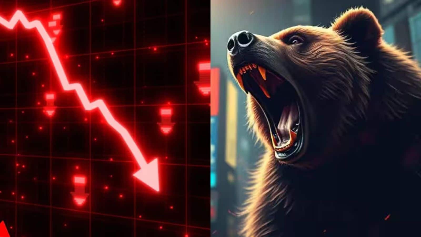 National-Share Market Crash: एक झटके में ₹10 लाख करोड़ स्वाहा; शेयर बाजार में कोहराम, सेंसेक्स 1066 अंक टूटा – #INA