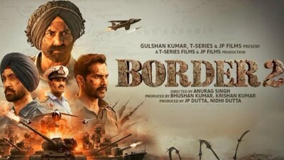 सनी देओल की मल्टी स्टारर 'बॉर्डर 2' की एडवांस बुकिंग हुई शुरू