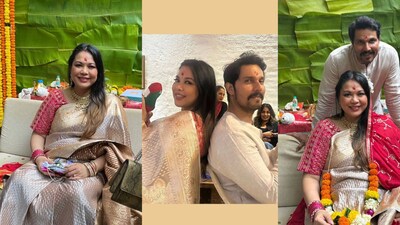 Randeep Hooda, Lin Laishram Celebrate Baby Shower; Lin Radiates Pregnancy Glow