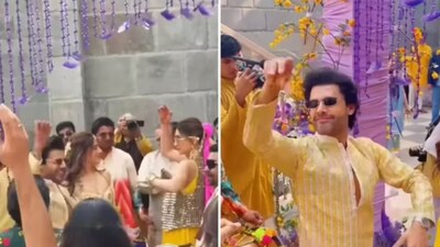 नुपुर सेनन की हल्दी सेरेमनी की वीडियो हुई वायरल