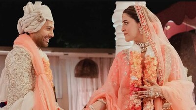 नुपुर सेनन ने रिलीज किया वेडिंग सॉन्ग 'ऐसा मिलन'...
