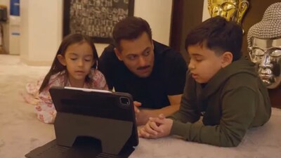 Salman Khan Shares Patriotic Moment with Niece, Nephew on Republic Day