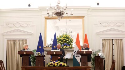 India-EU trade deal : ऑटो में कोटा के आधार पर ड्यूटी में कटौती होगी। एक तय संख्या तक ही कारों पर दोनों देश ड्यूटी घटाएंगे। 25 लाख से ज्यादा की कीमत वाली कार पर भारत ड्यूटी घटाएगा