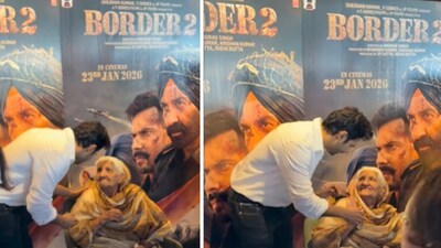 कर्नल होशियार सिंह दहिया की पत्नी ने वरुण धवन को दिया आशीर्वाद