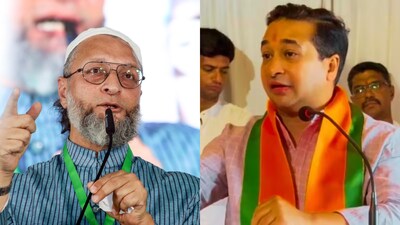 असदुद्दीन ओवैसी ने कहा- एक दिन हिजाब पहनने वाली महिला देश की PM बनेगी, नितेश राणे बोले ‘यहां उनका कोई स्थान नहीं’