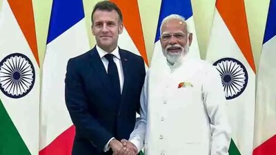 फ्रांस के राष्ट्रपति ने AI समिट के बाद शेयर किया वीडियो