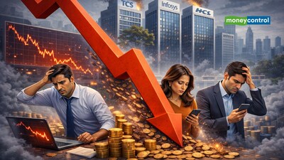 पिछले एक साल में 75 भारतीय IT कंपनियों का कुल बाजार मूल्य 100 बिलियन डॉलर से ज्यादा घट गया है।