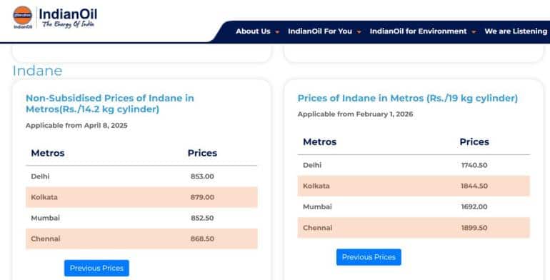 LPG Price: सरकार ने बजट पेश करने से पहले घटाए सिलेंडर के दाम।