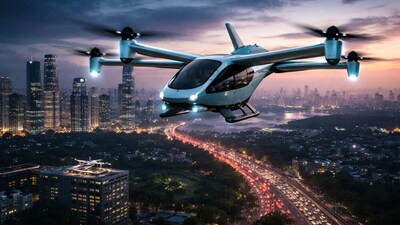 भारत की पहली AI-पावर्ड एयर टैक्सी हुई पेश, 36 किमी का सफर सिर्फ 8 मिनट में