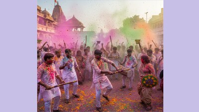 यहां होली सदियों पुरानी आध्यात्मिक और सांस्कृतिक परंपरा के रूप में मनाई जाती है। 