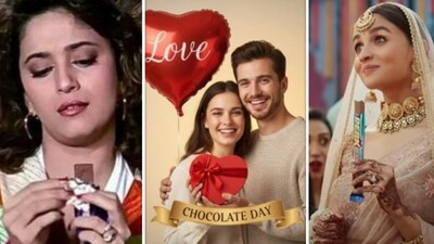 हिंदी सिनेमा के इन रोमांटिक गानों के साथ अपने रिश्ते में घोले चॉकलेट सी मिठास