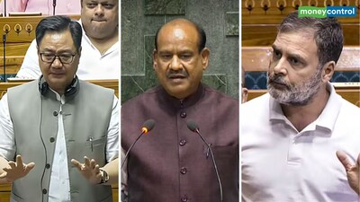 Om Birla News: किरेन रिजिजू ने दावा किया कि कांग्रेस सांसदों ने लोकसभा स्पीकर ओम बिरला को गाली दी 
