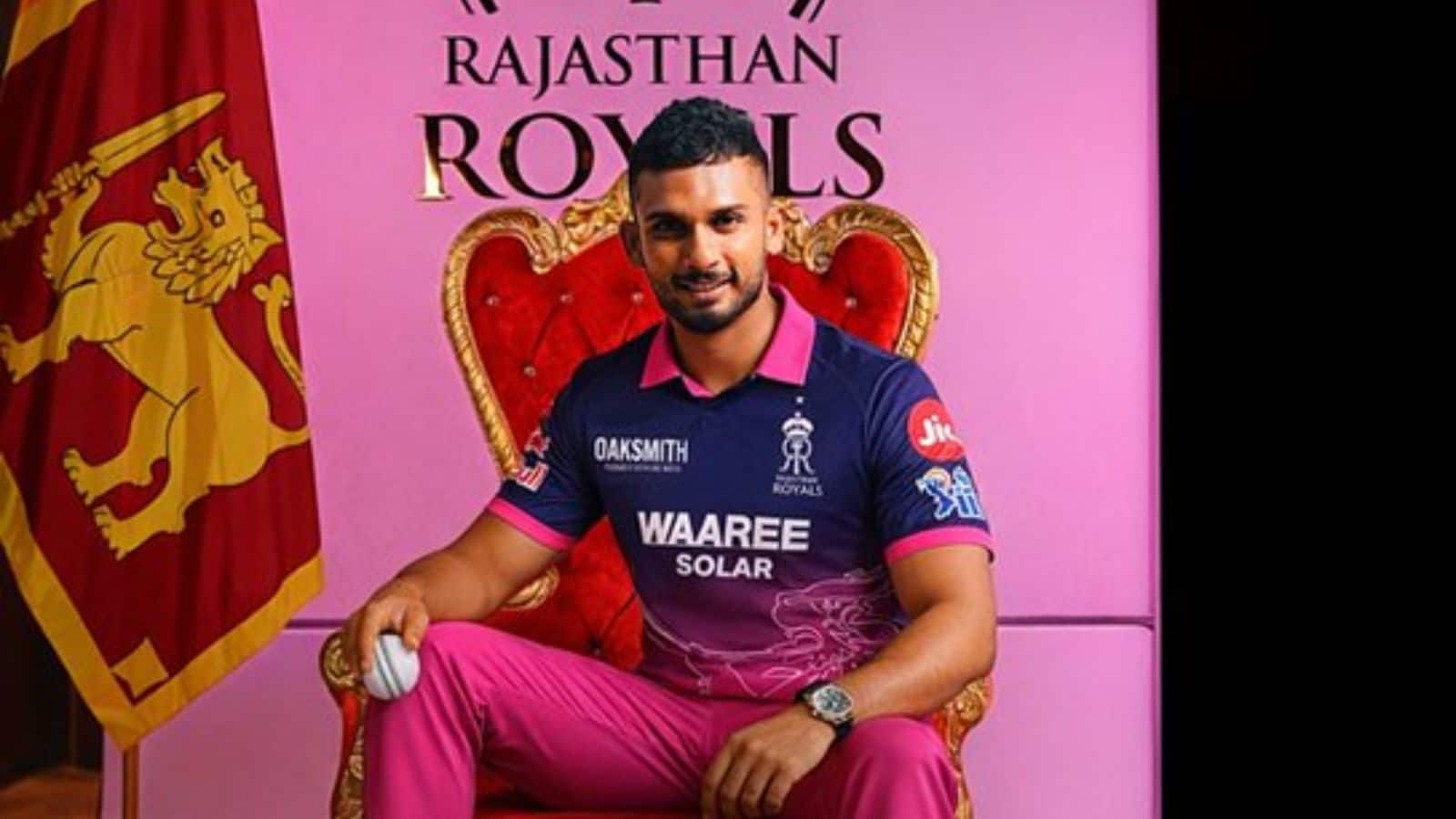 राजस्थान रॉयल्स ने सैम करन के रिप्लेसमेंट का किया ऐलान, PSL को छोड़ IPL में खेलेंगे दासुन शनाका