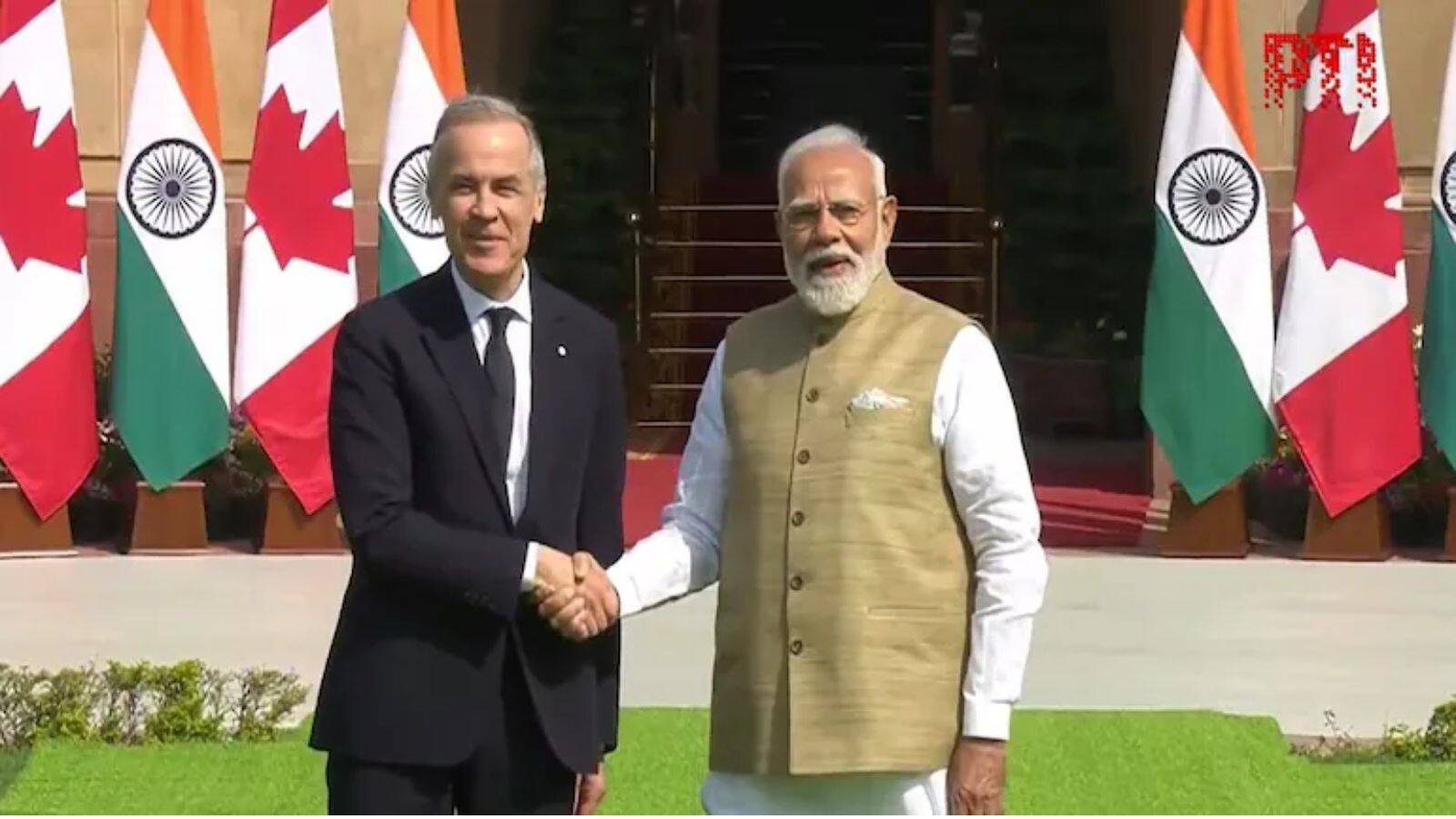 पीएम मोदी और मार्क कार्नी की दिल्ली के हैदराबाद हाउस में हुई ऐतिहासिक मुलाकात, ट्रेड को लेकर बड़े समझौते होने की उम्मीद