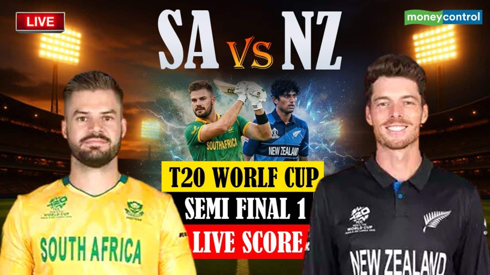 SA vs NZ T20 World Cup Match Live Score: न्यूजीलैंड और साउथ अफ्रीका के बीच सेमीफाइनल की जंग, जानें किसका पलड़ा भारी