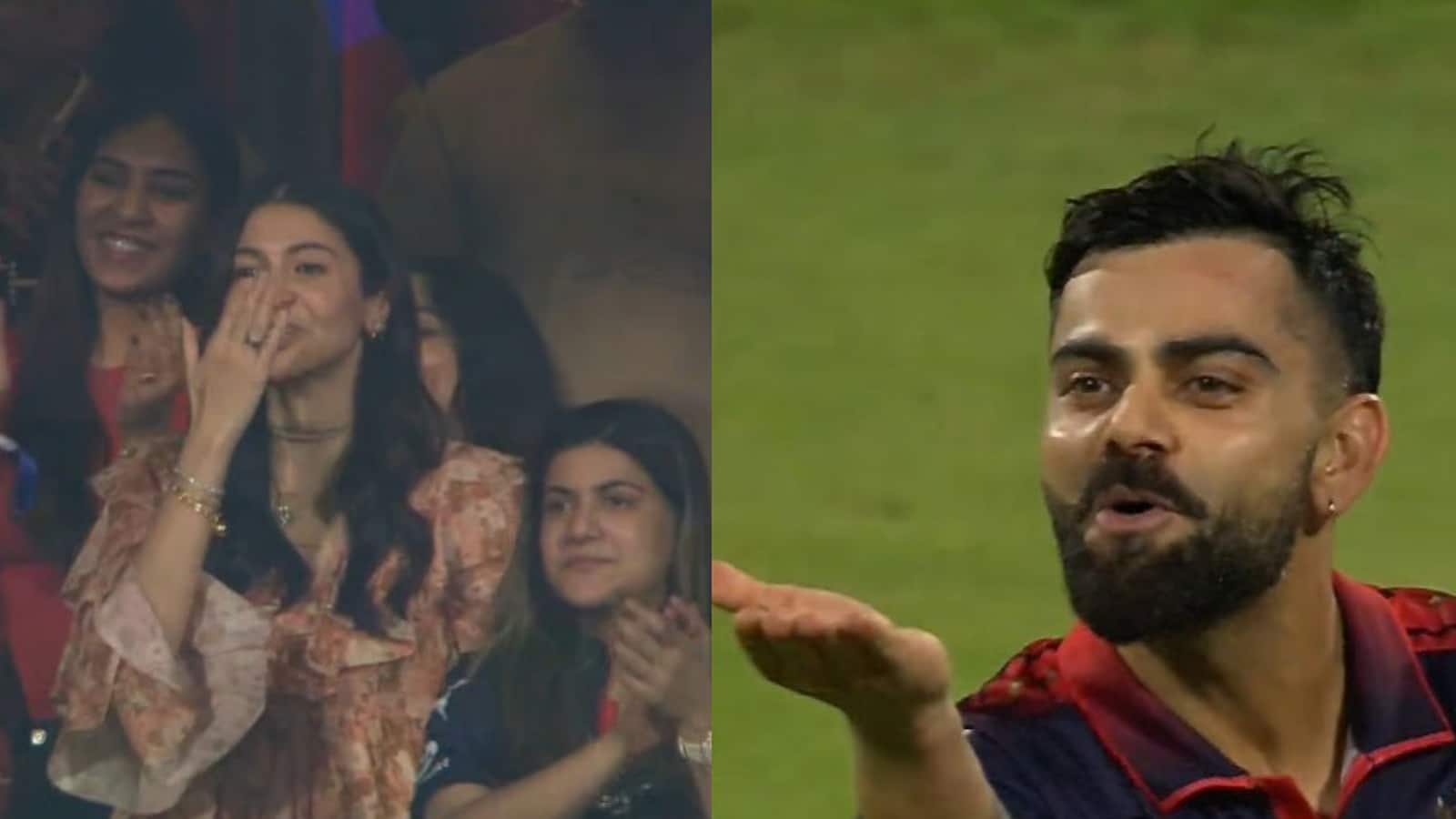 IPL 2026: अपने पहले मैच में जीत के बाद विराट कोहली ने दिया अनुष्का शर्मा फ्लाइंग किस,  वायरल हुआ वीडियो