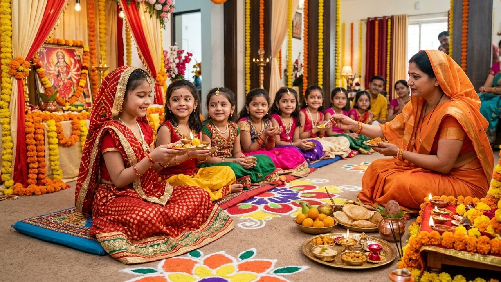 Kanya Puja 2026 Age of Girls: इस साल कन्या पूजन करने से पहले जान लें किस उम्र की कन्या कौन सी देवी का होती है रूप? ये है अष्टमी-नवमी कंजक पूजन की सही तारीख