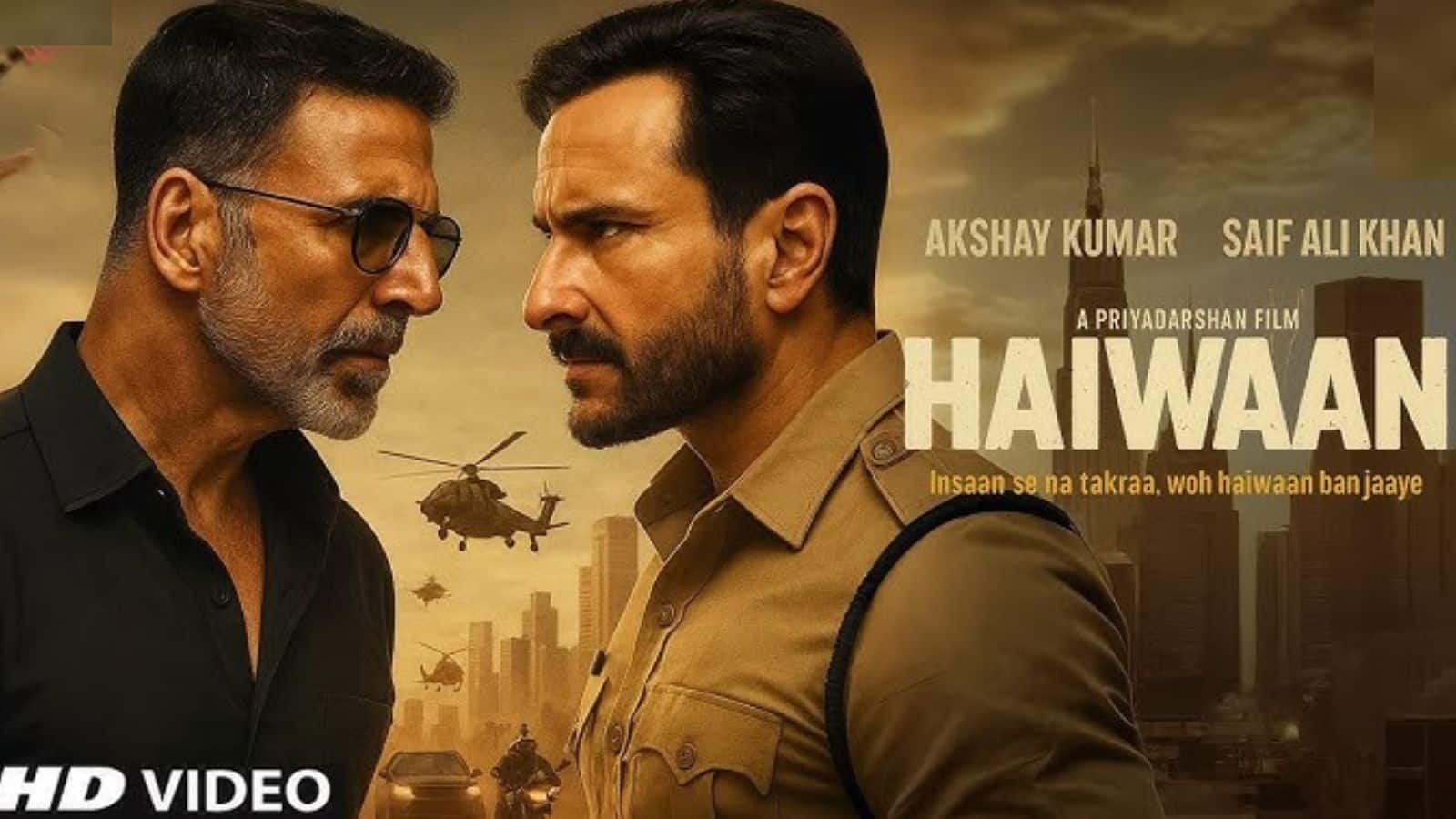 Haiwaan: सस्पेंस और थ्रिलर से भरपूर होगी 'हैवान' की कहानी, फिल्म में नजर आएंगे अक्षय कुमार-सैफ अली खान