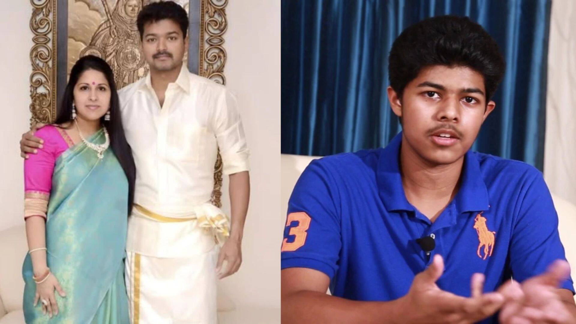 Thalapathy Vijay के बेटे  Jason Sanjay ने पिता को किया अनफॉलो, तलाक की अफवाहों के बीच परिवारिक तनाव की चर्चा