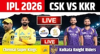 CSK vs KKR Highlights: आईपीएल 2026 में चेन्नई ने दर्ज की दूसरी जीत, केकेआर को 32 रन से हराया