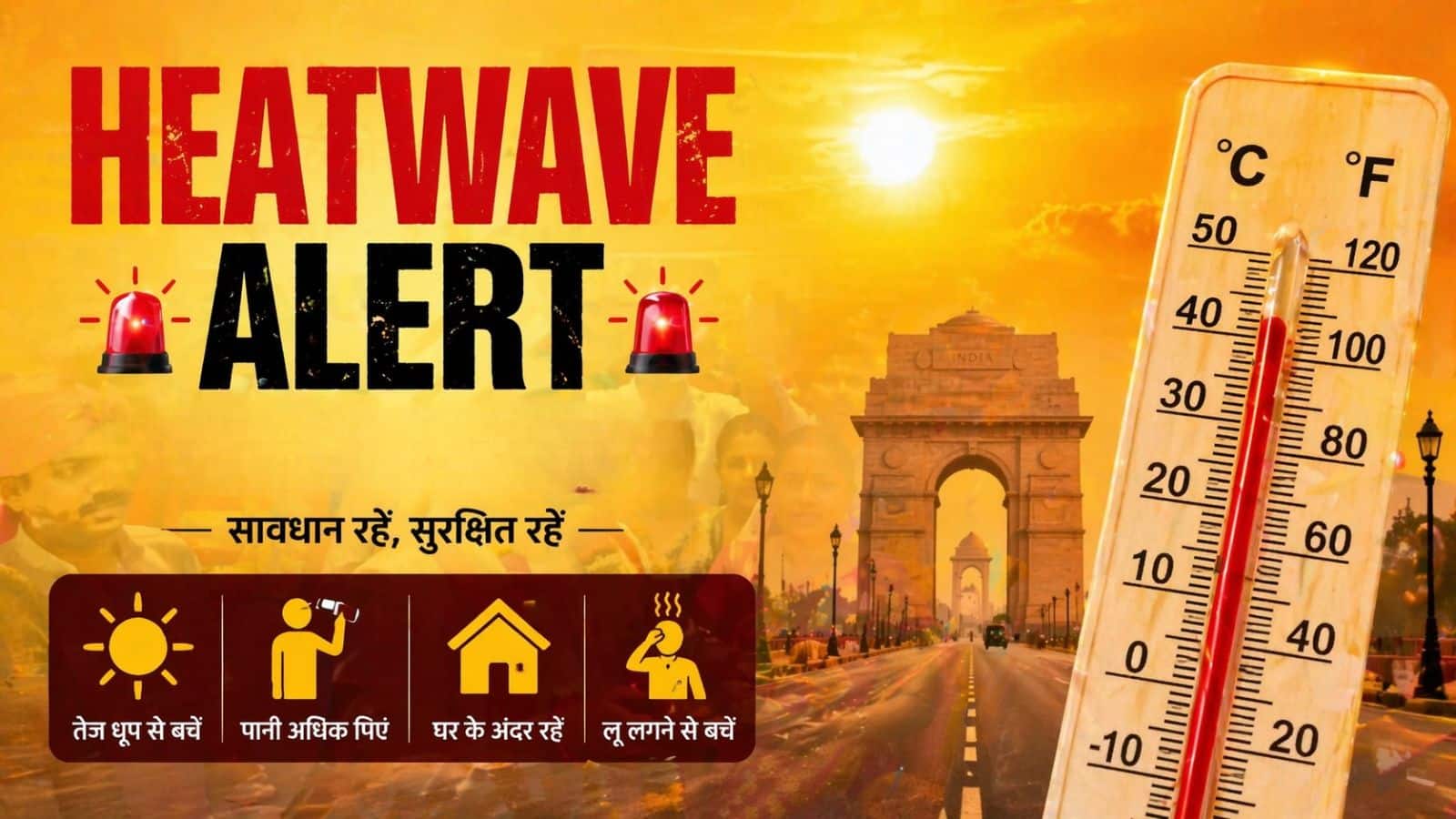 IMD Heat Wave Alert: अगले 3 दिन यूपी, पंजाब-हरियाणा पर भारी! मौसम विभाग ने 25 अप्रैल तक के लिए हीटवेव का मैप जारी किया