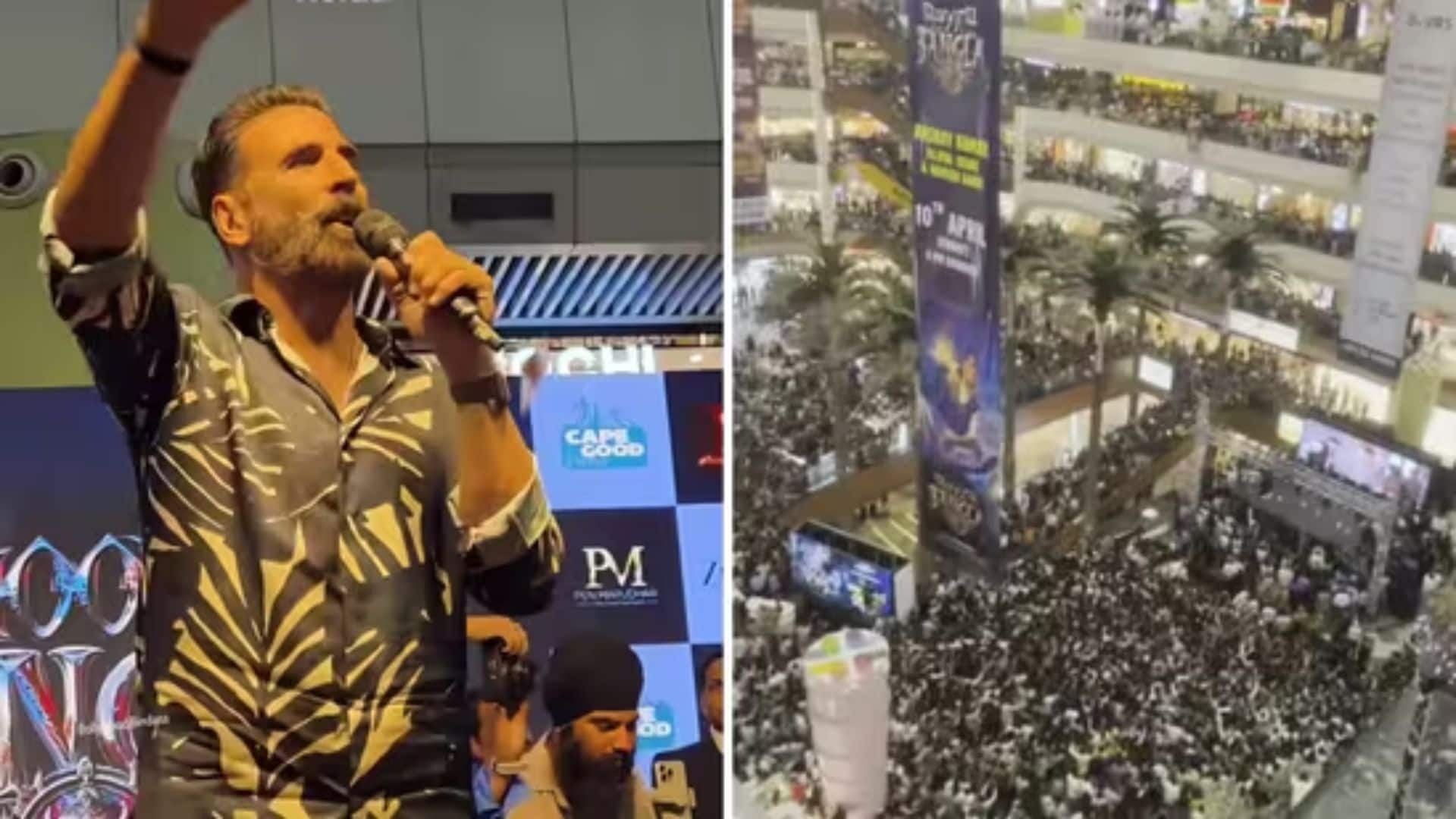 Akshay Kumar: अक्षय कुमार की एक झलक पाने को नोएडा के मॉल में उमड़ा जनसैलाब, एक्टर ने 36 साल के करियर में पहली बार देखा ऐसा नजारा