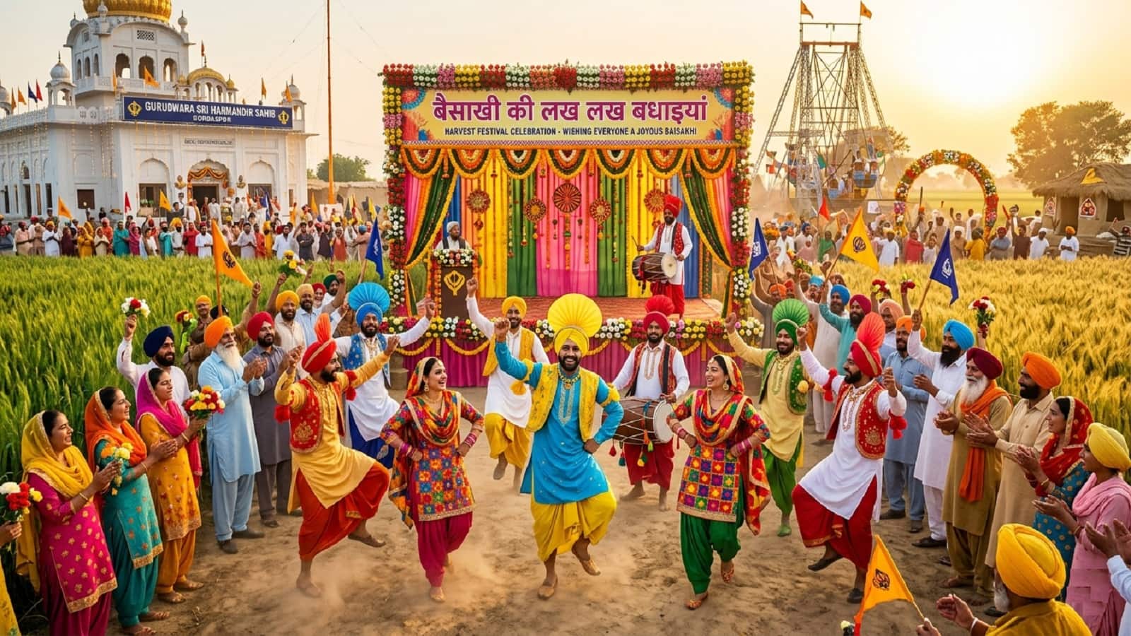 Baisakhi 2026 Wishes in Hindi: आज मनाएं बैसाखी त्योहार, इन प्यारे संदेशों से अपनों को भेजें अपना प्यार भरा एहसास