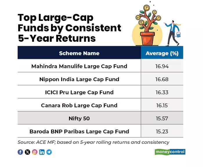 top largecap fund