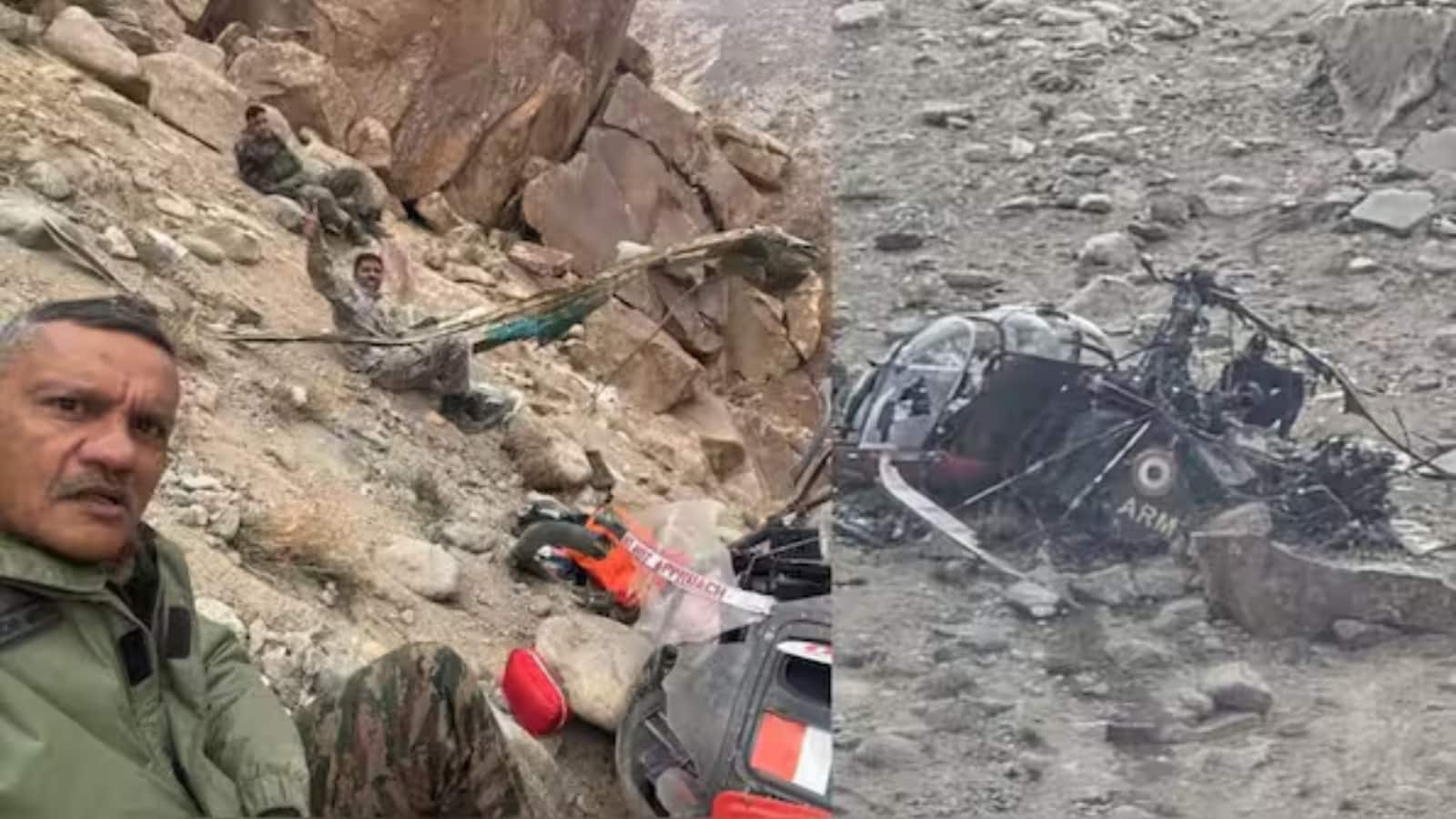 लद्दाख में क्रैश हुआ चीता हेलिकॉप्टर तो उसपर सवार जाबांज मेजर जनरल सचिन मेहता की मलबे के साथ सेल्फी वायरल! सबने मौत को दी मात लद्दाख में क्रैश हुआ चीता हेलिकॉप्टर तो उसपर सवार जाबांज मेजर जनरल सचिन मेहता की मलबे के साथ सेल्फी वायरल! सबने मौत को दी मात