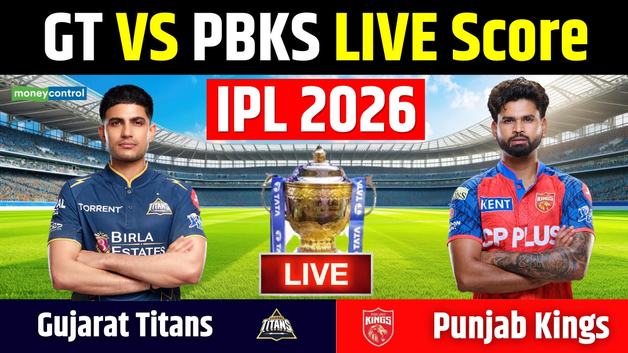 GT vs PBKS IPL 2026 Match Live Score: गुजरात का स्कोर 50 के पार, सुदर्शन और बटलर खेल रहे ताबड़तोड़ पारी