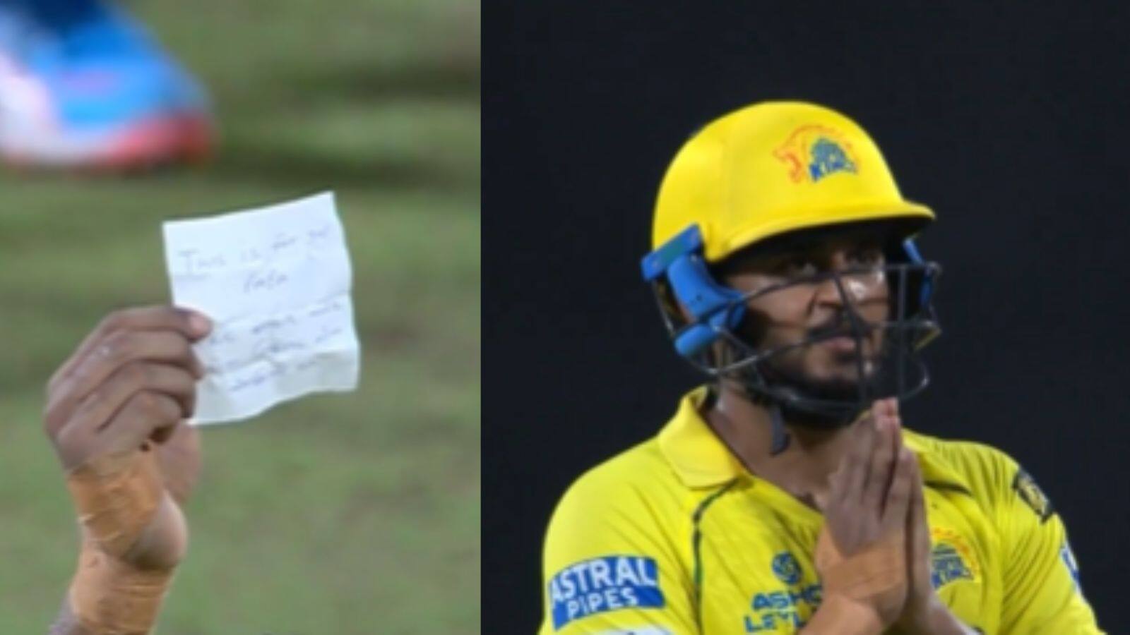 Urvil Patel: 13 गेंदों में जड़ा पचासा…जड़े आठ छक्के, उर्विल पटेल ने IPL की सबसे तेज हाफ सेंचुरी लगाने के बाद दिखाया ये पर्ची.