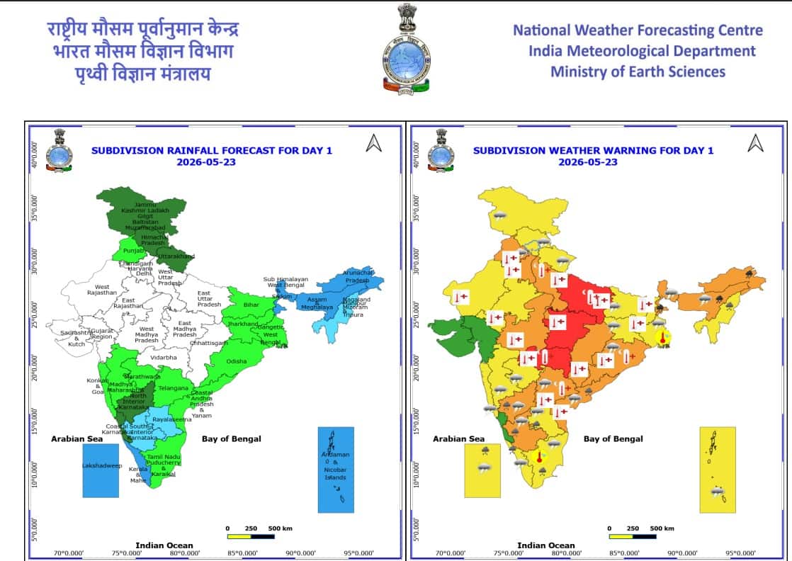IMD Weather Update Today