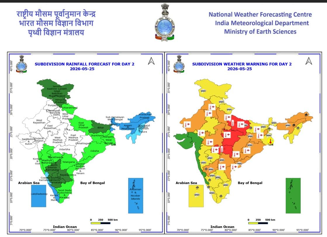 देशभर के मौसम का मिजाज इस समय पूरी तरह से बदला हुआ नजर आ रहा है। 