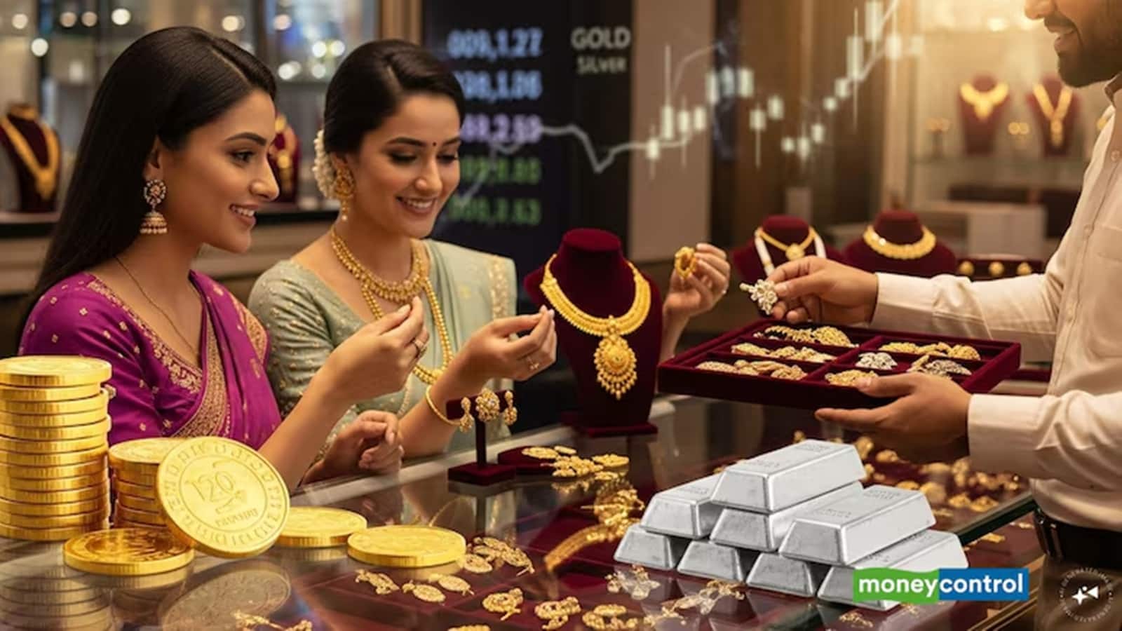 Gold Price Today: लगातार दूसरे दिन गोल्ड फीका तो चमकी चांदी, चेक करें 10 बड़े शहरों में 24 से 18 कैरट सोने के भाव