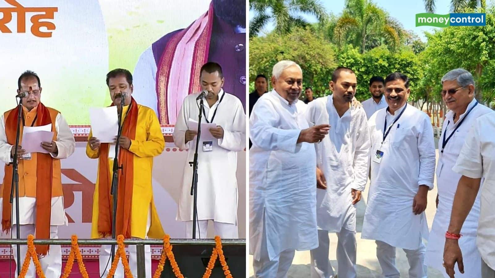 Bihar Cabinet Expansion: सम्राट कैबिनेट का हुआ विस्तार! नीतीश के बेटे निशांत कुमार समेत 32 मंत्री नए बने, देखें किस-किस नेताओं ने ली शपथ