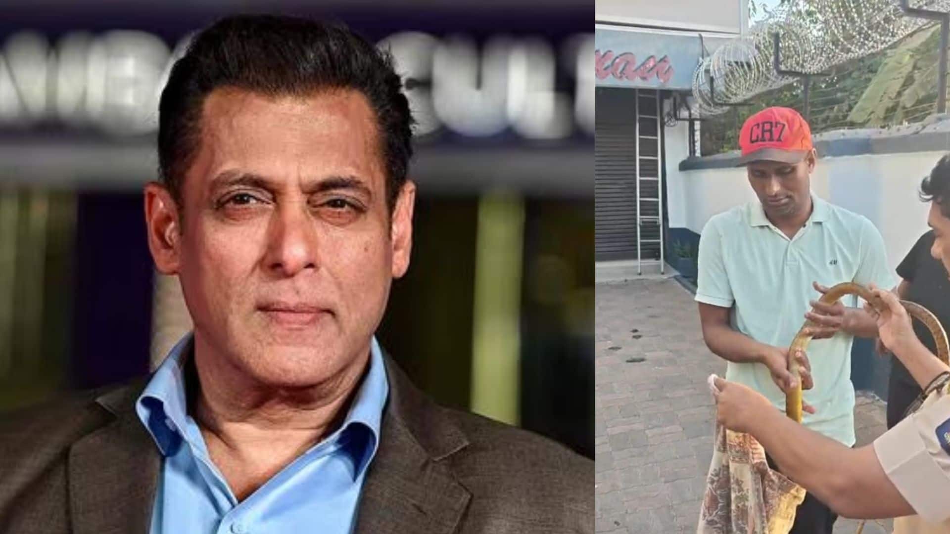 Salman Khan के गैलेक्सी अपार्टमेंट में निकला सांप, सूझबूझ से किया गया रेस्क्यू Salman Khan के गैलेक्सी अपार्टमेंट में निकला सांप, सूझबूझ से किया गया रेस्क्यू